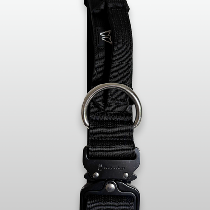 1.5" Tactical Collar with Handle - Black
