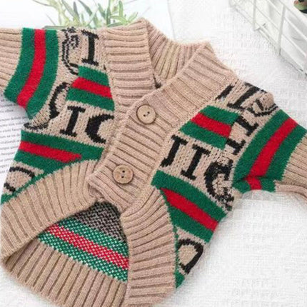Gigi Dog Cardigan Sweater | Knit Top