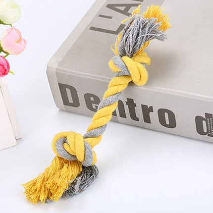 Cotton Rope Dog Toy - Durable Knot Chew & Tug Toy for Dogs