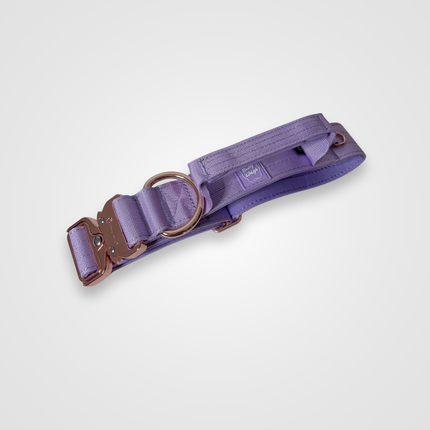 1.5" Tactical Collar with Handle - Lilac