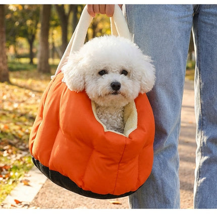 Car pet bed, Portable Warm Pet Handbag Deep Sleep Pet Nest