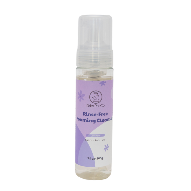 Drby Pet Co. Rinse-Free Foaming Cleanser