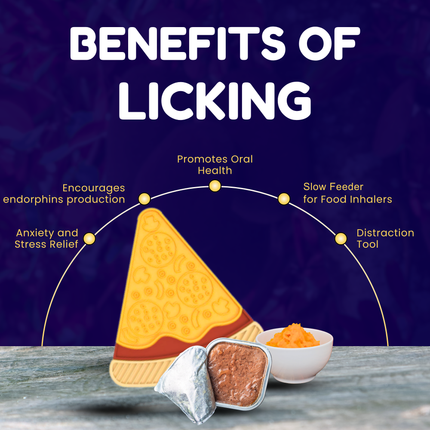 Herby Pizza™ Lick Mat & Spatula