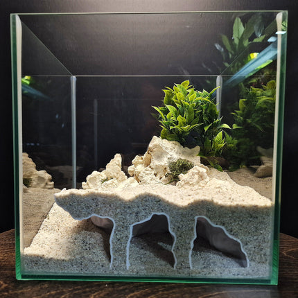 3D Printed Aquascape Cave – Multi-Chamber Reptile Hiding, Fish Shelter - "Take Your Pick" Model