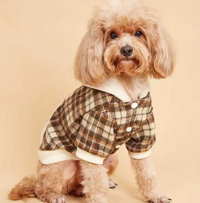 Doggie Haute Couture Landon Dog Sweater | Dog Hoodie Sweater for Cold Weather