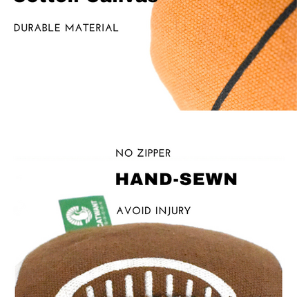 100% Silvervine/Catnip Filled Sport Ball Set - 4-Pack