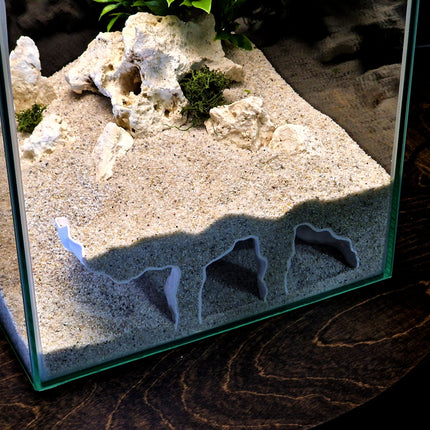 3D Printed Aquascape Cave – Multi-Chamber Reptile Hiding, Fish Shelter - "Take Your Pick" Model