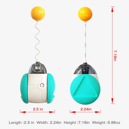 Pet Interactive Wobble Squeaky Toy