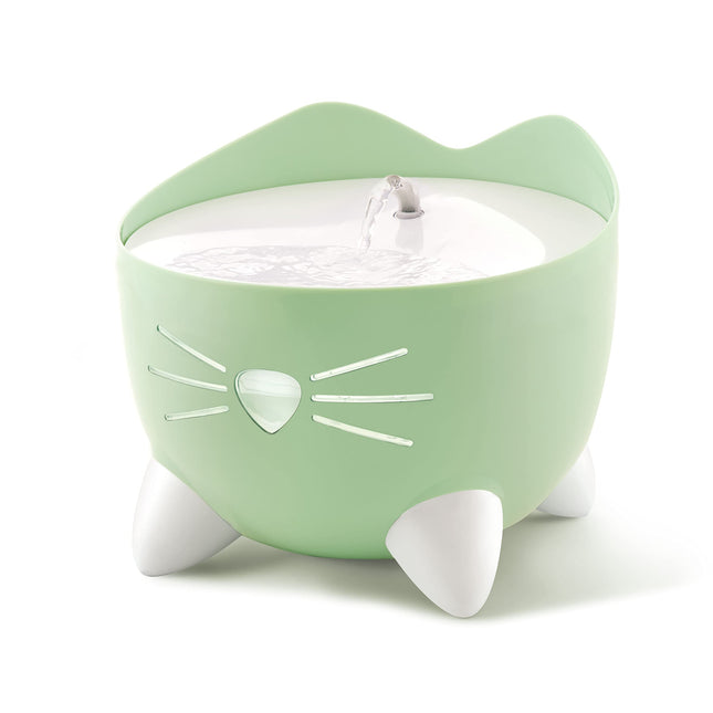 Catit PIXI Cat Water Fountain, Mint Green, 2.5 L