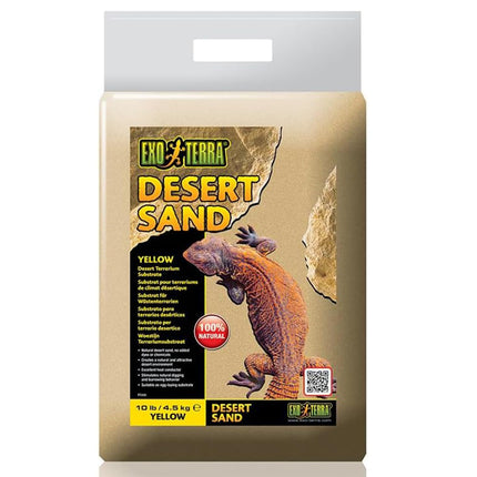 Exo Terra Desert Sand - Yellow - 10 lb (4.5 kg)