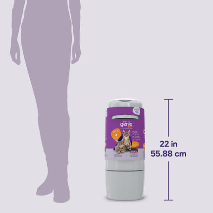 Litter Genie XL+ Pail with Jumbo Refill and Scoop