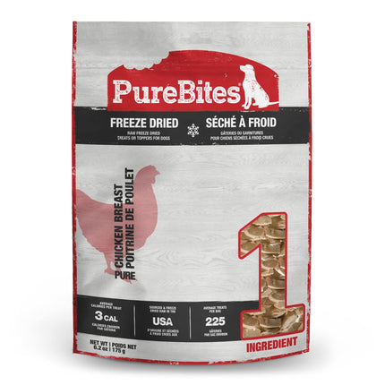 PureBites Freeze-Dried Chicken Breast Dog Treats, 175 g