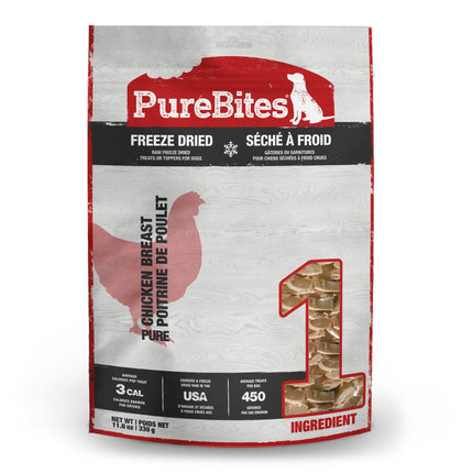 PureBites Freeze-Dried Chicken Breast Dog Treats, 330 g