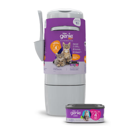 Litter Genie XL+ Pail with Jumbo Refill and Scoop
