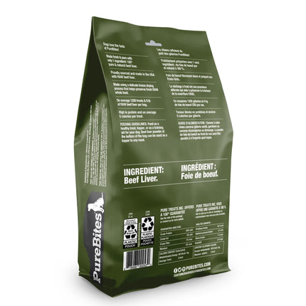 PureBites Freeze-Dried Beef Liver Dog Treats, 1.2 kg