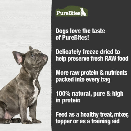 PureBites Freeze-Dried Beef Liver Dog Treats, 470 g