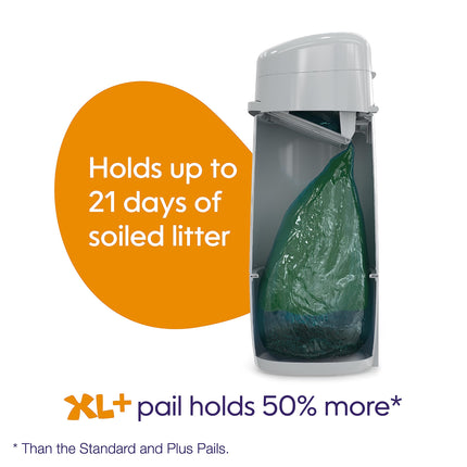 Litter Genie XL+ Pail with Jumbo Refill and Scoop
