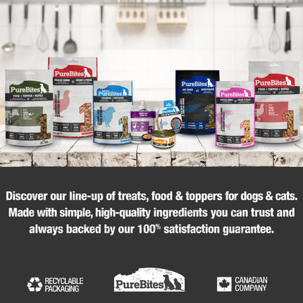PureBites Freeze-Dried Beef Liver Dog Treats, 470 g