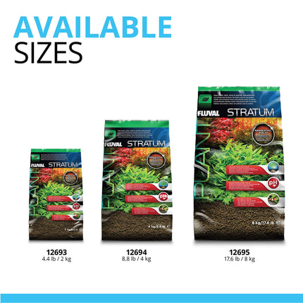 Fluval 12697 Plant and Shrimp Stratum, 8.8-Pound
