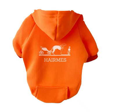 Doggie Haute Couture Hairmes Dog Hoodie | Dog Hoodie for Cold Weather