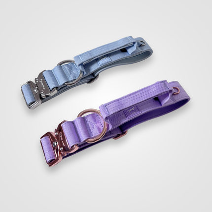 1.5" Tactical Collar with Handle - Lilac
