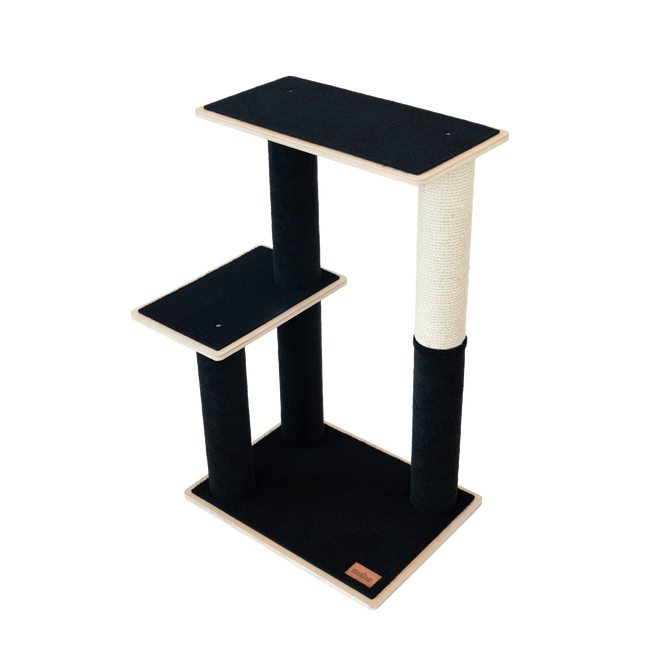 Noba Modern Plywood 2-Level Cat Tree