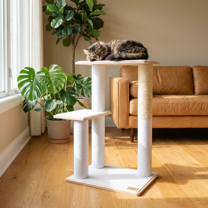 Noba Animal Co. Modern Plywood 2-Level Cat Tree