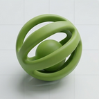 Green / Cagey / Medium: 5cm (2in)