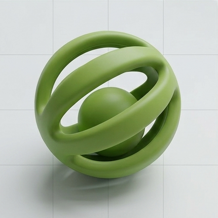 Ball-in-Ball Interactive Toy for Cats & Small Dogs