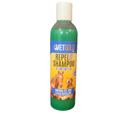 VetGold Shampoo Repel It Natural Fly, Tick & Flea Repellent