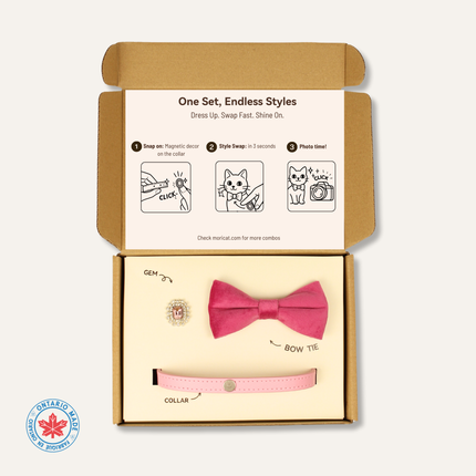 MoriCat Premium Gift Bundle Box with a Rose Halo Jewel