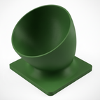 Green / Medium: 150 × 150 mm — holds up to 650 ml