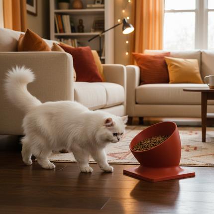 Designer Pet Bowl for Dogs & Cats | Modern Food & Water Bowl