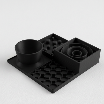 Dining Station™ Slow Feeder & Water Bowl