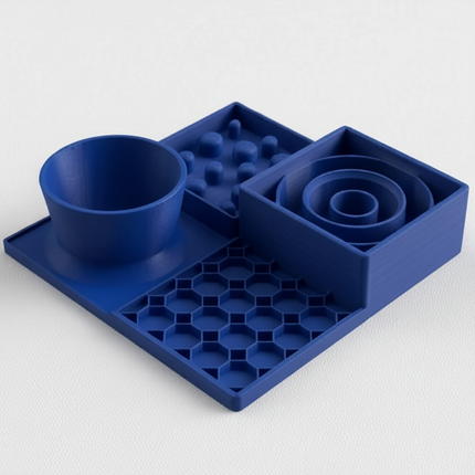 Dining Station™ Slow Feeder & Water Bowl