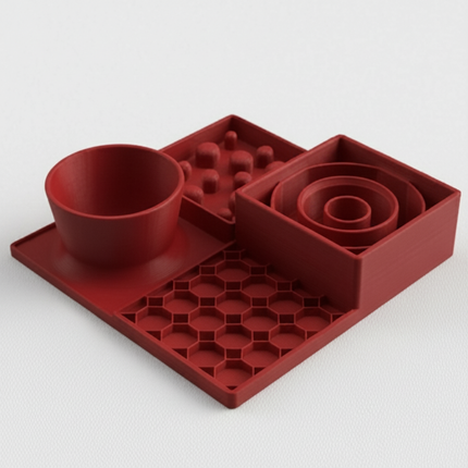 Dining Station™ Slow Feeder & Water Bowl