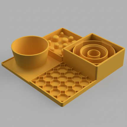 Dining Station™ Slow Feeder & Water Bowl