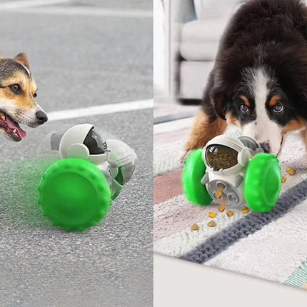 Robot Slow Feeder & Treat Dispenser Toy for Dogs & Cats