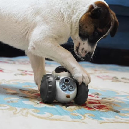 Robot Slow Feeder & Treat Dispenser Toy for Dogs & Cats