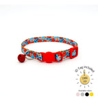 Red Flowers / Silver / One Fits All