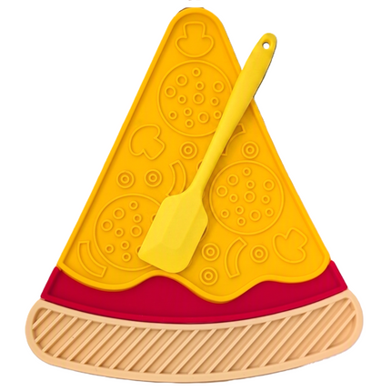 Herby Pizza™ Lick Mat & Spatula