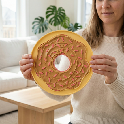 Glazed Donut™ Lick Mat & Spatula