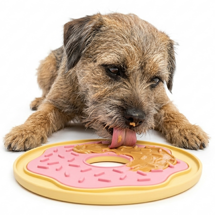 Glazed Donut™ Lick Mat & Spatula