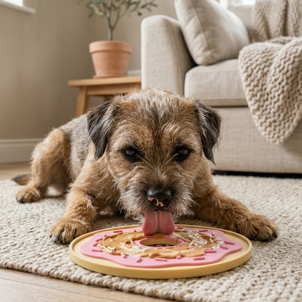 Glazed Donut™ Lick Mat & Spatula