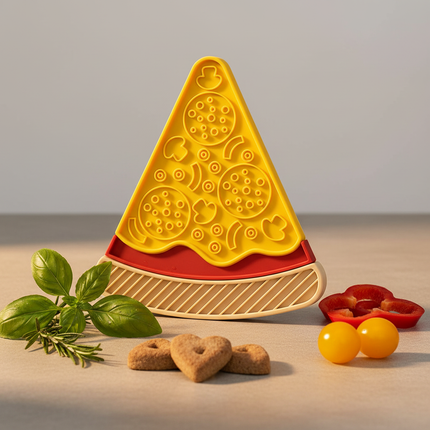 Herby Pizza™ Lick Mat & Spatula