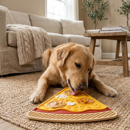 Herby Pizza™ Lick Mat & Spatula