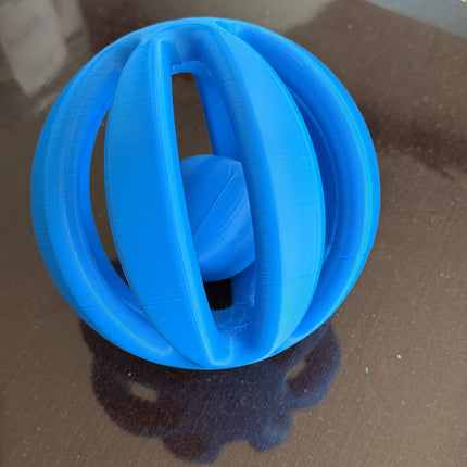 Ball-in-Ball Interactive Toy for Cats & Small Dogs
