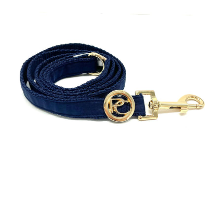Puccissimé Pet Couture Navy Waterproof Insulated Dog Rain Jacket