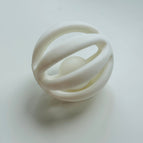 White / Cagey / Medium: 5cm (2in)