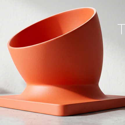 Designer Pet Bowl for Dogs & Cats | Modern Food & Water Bowl